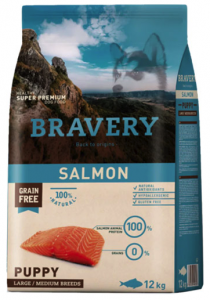 Bravery Salmon Hipoalerjenik Yavru Köpek Maması