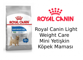 Royal Canin Light Weight Care Mini Yetişkin Köpek Maması