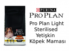 Pro Plan Light Sterilised Yetişkin Köpek Maması