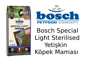 Bosch Special Light Sterilised Yetişkin Köpek Maması