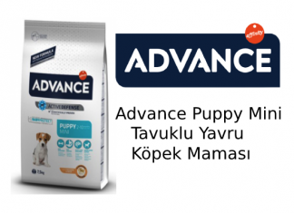 Advance Puppy Mini Küçük Irk Yavru Köpek Maması İncelemesi Advance Puppy Mini Tavuklu Yavru Köpek Maması