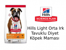 Hills Light Orta Irk Tavuklu Diyet Köpek Maması