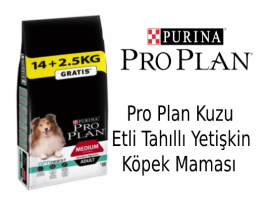 Pro Plan Kuzu Etli Tahıllı Yetişkin Köpek Maması