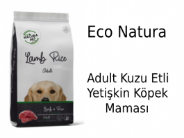 Eco Natura Adult Kuzu Etli Yetişkin Köpek Maması