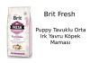 Brit Fresh Puppy Tavuklu Orta Irk Yavru Köpek Maması
