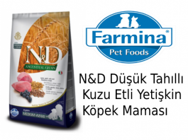 N&D Düşük Tahıllı Kuzu Etli Yetişkin Köpek Maması