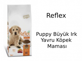 Reflex Puppy Büyük Irk Yavru Köpek Maması