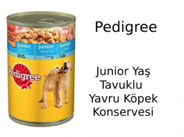 Pedigree Junior Yaş Tavuklu Yavru Köpek Konservesi