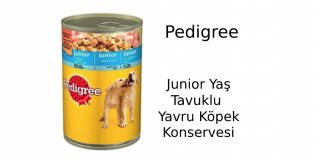 Pedigree Junior Yaş Tavuklu Yavru Köpek Konservesi