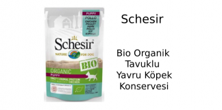 Schesir Bio Organik Tavuklu Yavru Köpek Konservesi