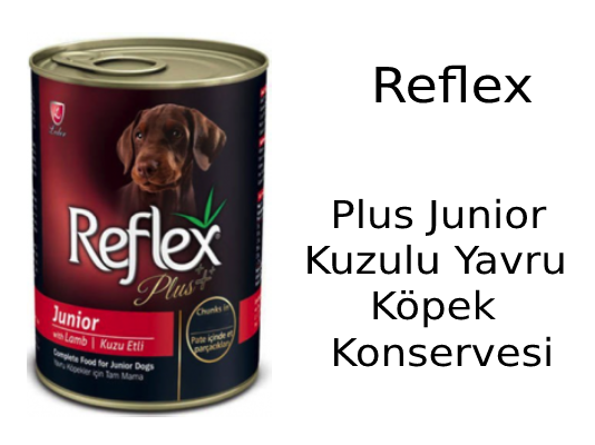 Reflex Plus Junior Kuzulu Yavru Köpek Konservesi
