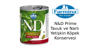 N&D Prime Tavuk ve Narlı Yetişkin Köpek Konservesi
