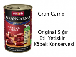 Gran Carno Original Sığır Etli Yetişkin Köpek Konservesi