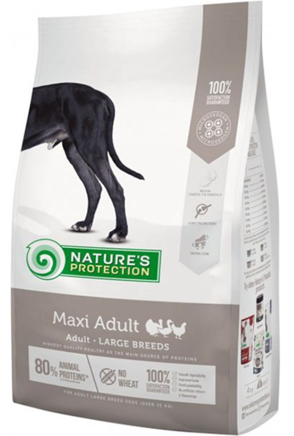 Natures Protection Maxi Adult Kümes Hayvanlı Büyük Irk Yetişkin Köpek Maması