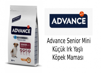 Advance Senior Mini Küçük Irk Yaşlı Köpek Maması İnceleme Advance Senior Mini Küçük Irk Yaşlı Köpek Maması