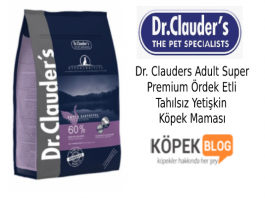 Dr. Clauders Adult Super Premium Ördek Etli Tahılsız Yetişkin Köpek Maması