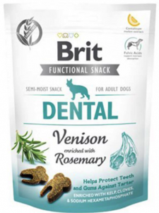 Brit Dental Biberiye Geyik Etli Köpek Diş Sağlığı Ödül Maması