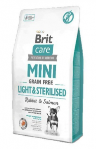 Brit Care Mini Light&Sterilised Küçük Irk Tahılsız Köpek Maması