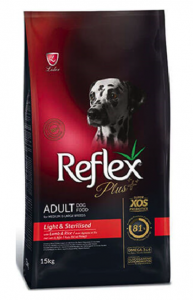 Reflex Plus Sterilised&Light Kuzulu Yetişkin Köpek Maması