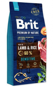 Brit Premium By Nature Sensitive Kuzu Etli Yetişkin Köpek Maması