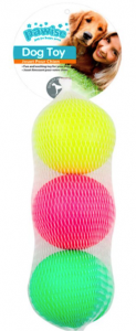 Pawise Üçlü Parlak Renkli Sünger Top