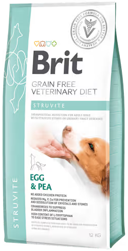 Brit Veterinary Diet Tahılsız Struvit Köpek Maması